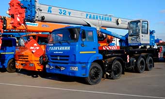 Аренда автокрана грузоподъемностью до 25 тонн