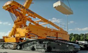 Гусеничный кран LIEBHERR LR-1500